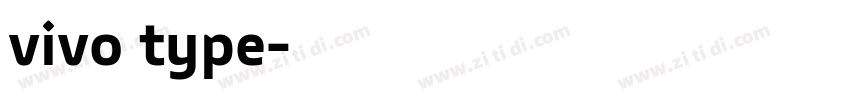 vivo type字体转换 vivo type字体转换